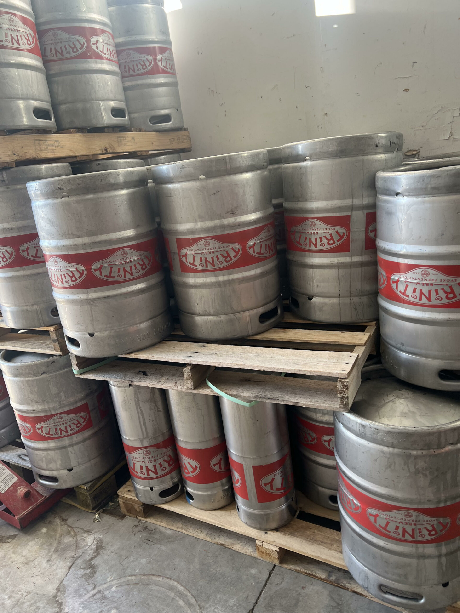 1/2 bbl keg shells, heavy duty stainless steel