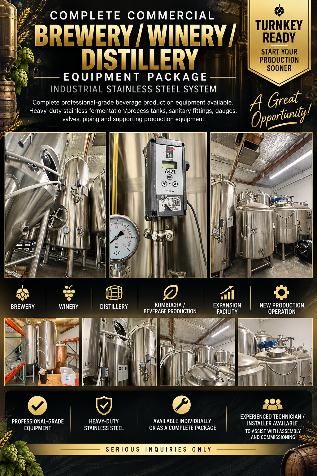 Cellar Equipment